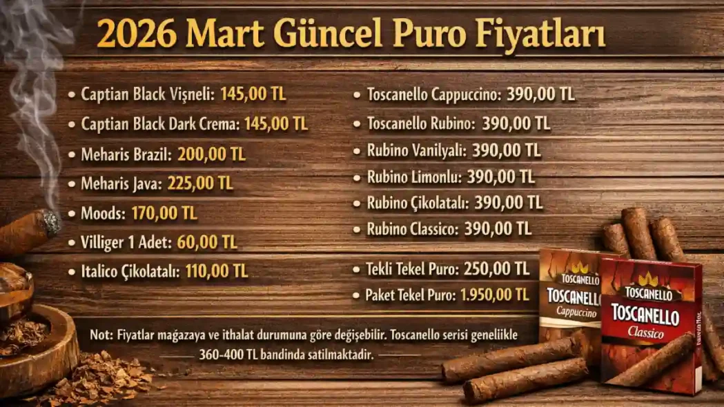 Puro Fiyatları 2026