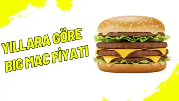 Yıllara Göre Big Mac Fiyatı