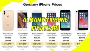 Güncel Almanya iPhone Fiyatları