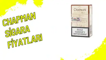 Chapman Sigara Fiyatları