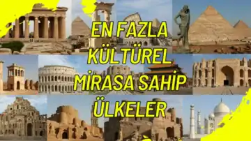 En Fazla Kültürel Mirasa Sahip Ülkeler