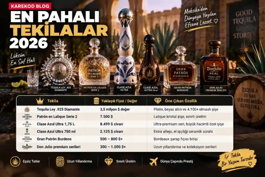 Dünyanın En Pahalı Tekilası