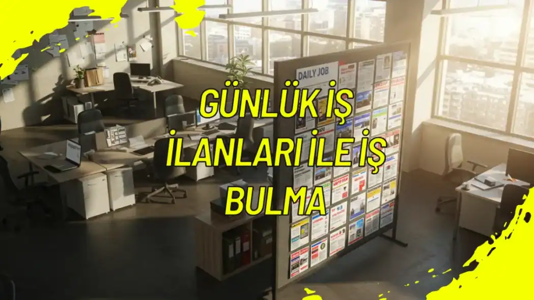 Günlük İş İlanları ile İş Bulma