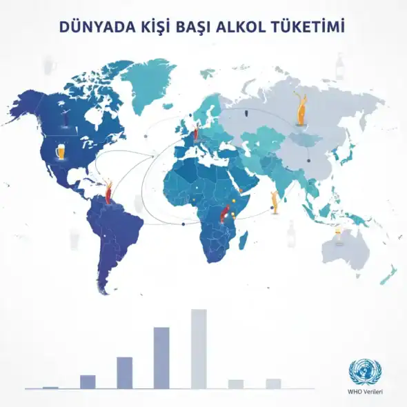 Kişi Başı Alkol Tüketimi