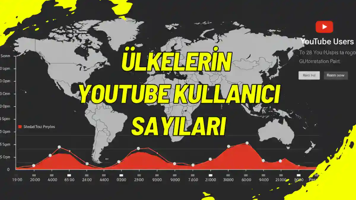 Ülkelerin YouTube Kullanıcı Sayıları 2025