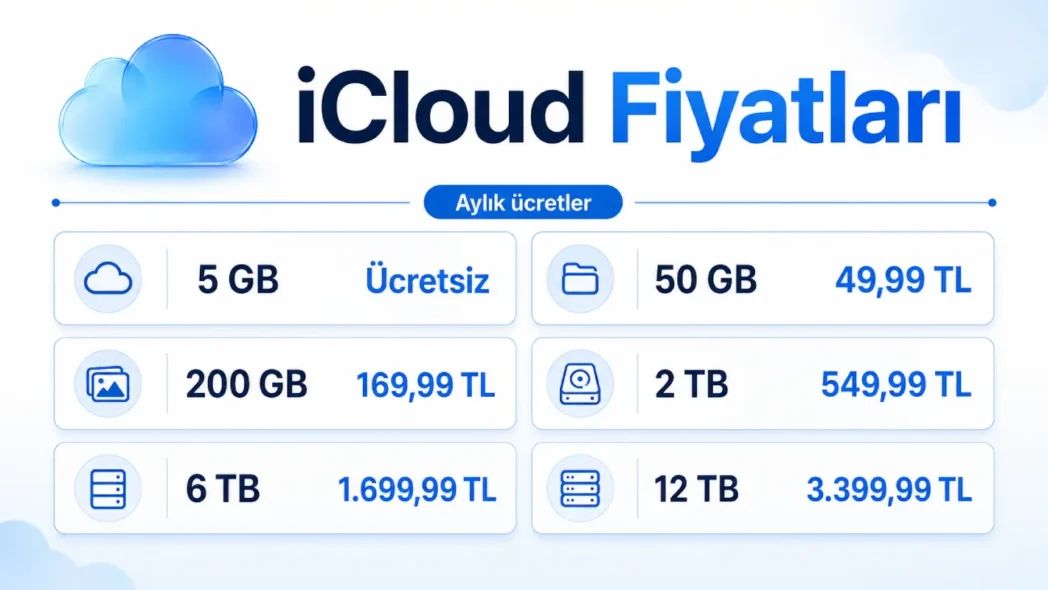 iCloud Fiyatları