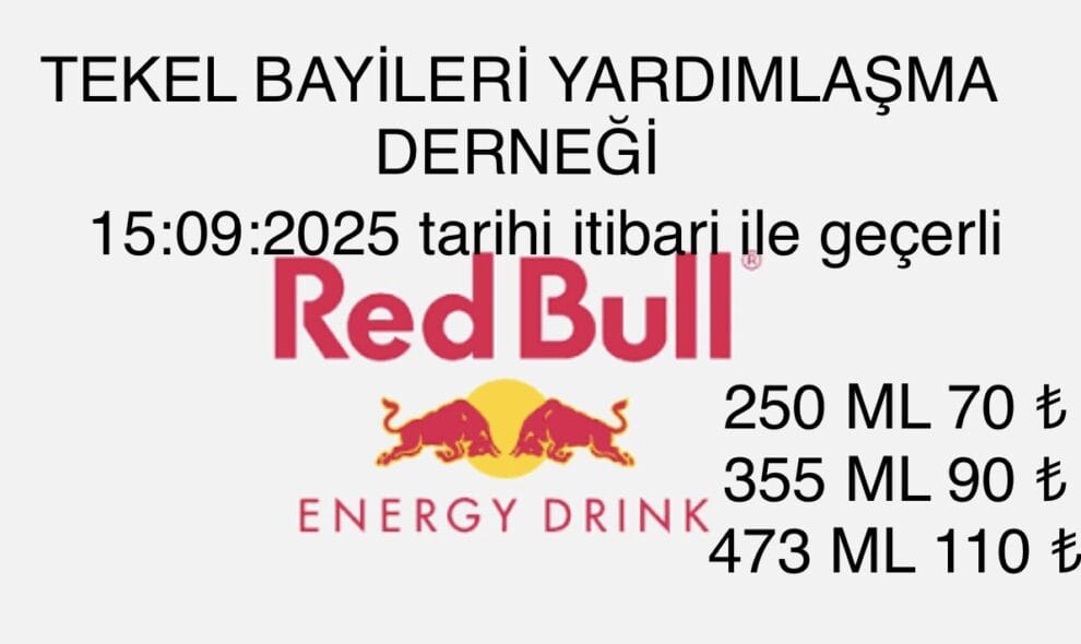 Red Bull Fiyatları