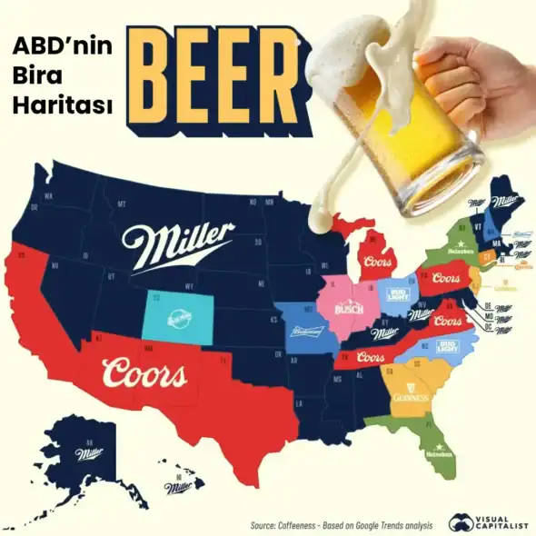ABD’nin Bira Haritası
