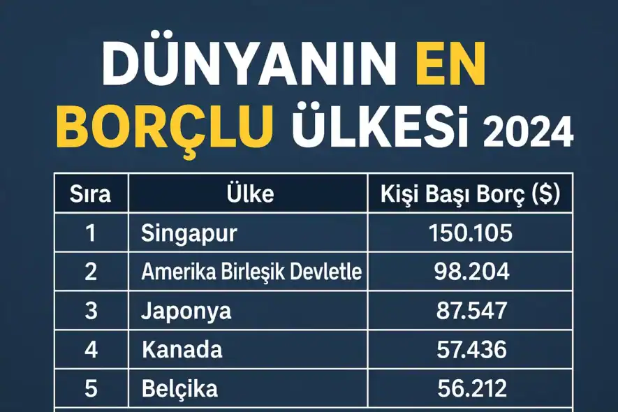 Dünyanın En Borçlu Ülkesi