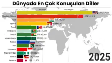 Dünyada En Çok Konuşulan Diller