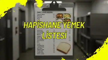 Hapishane Yemek Listesi