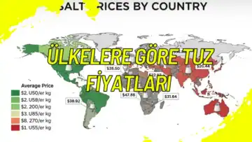 Ülkelere Göre Tuz Fiyatları