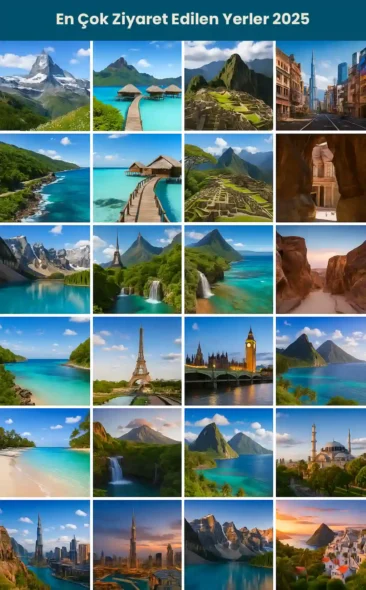 En Çok Ziyaret Edilen Yerler