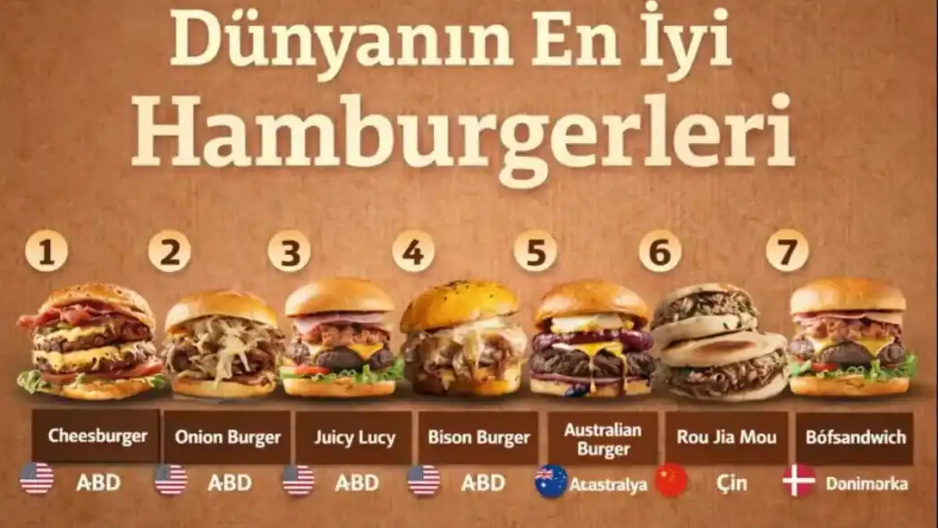 Dünyanın En İyi Hamburgerleri