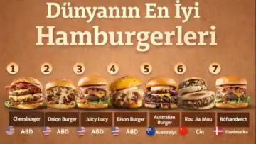 Dünyanın En İyi Hamburgerleri