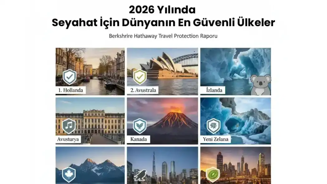 2026’da Seyahat İçin En Güvenli Ülkeler