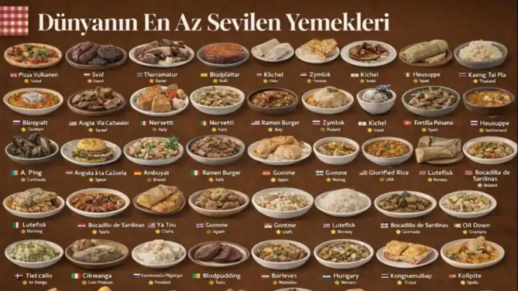 Dünyanın En Az Sevilen Yemekleri