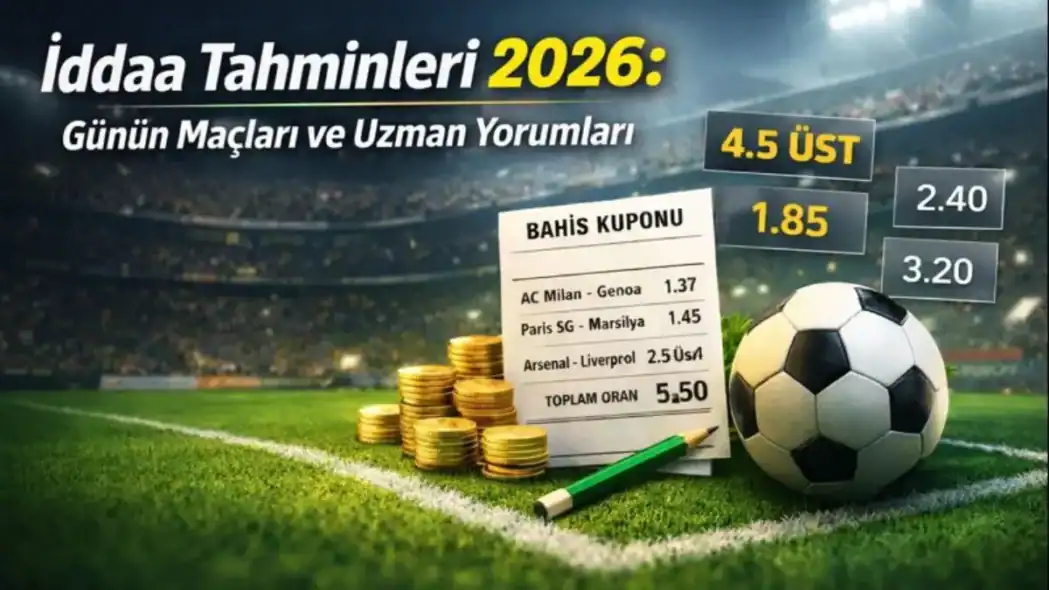 İddaa Tahminleri 2026