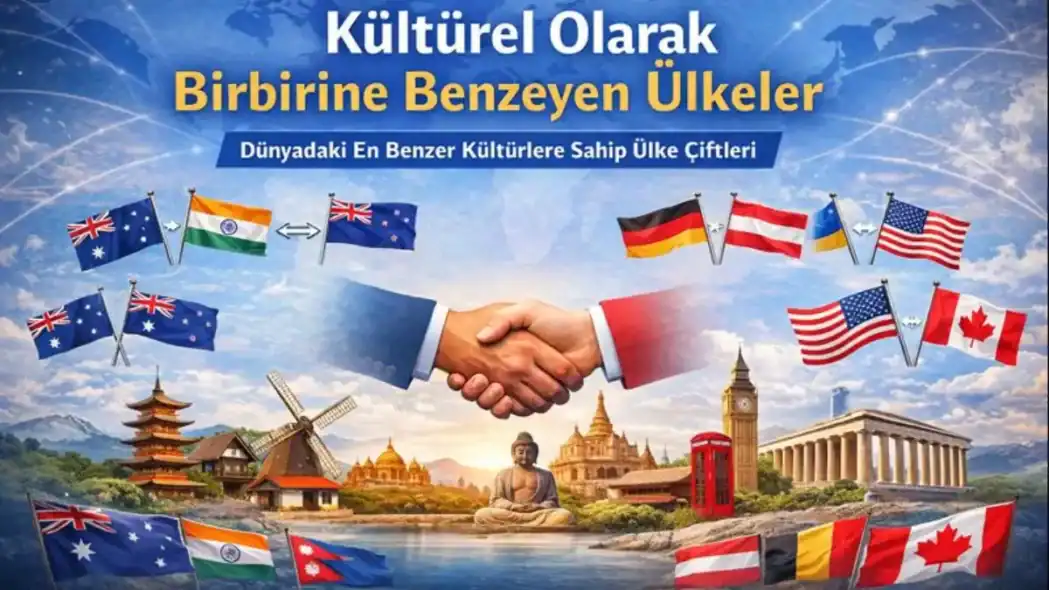 Kültürel Olarak Birbirine En Çok Benzeyen Ülkeler
