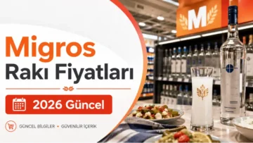 Güncel Migros Rakı Fiyatı