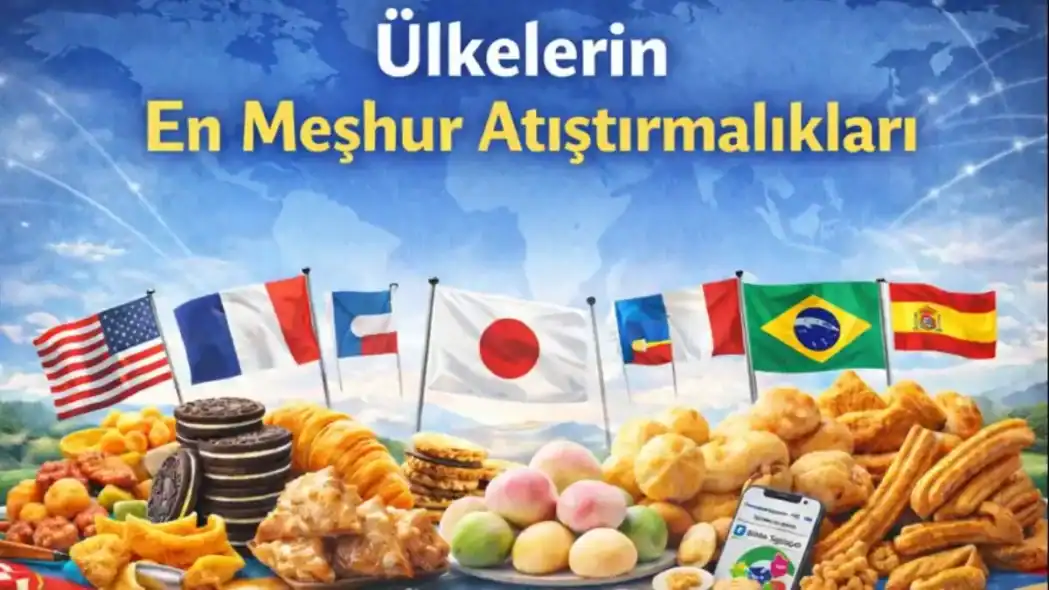 Ülkelerin En Meşhur Atıştırmalıkları
