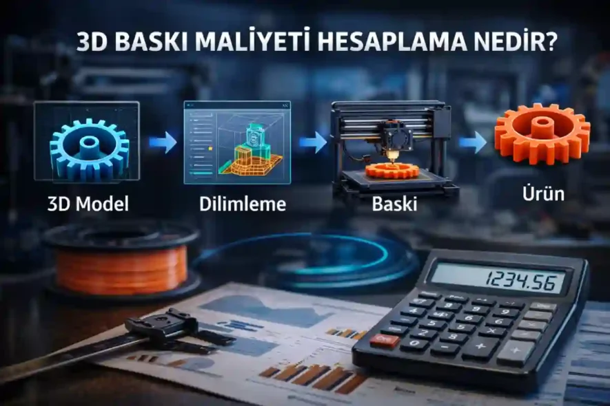 3D Baskı Maliyeti Hesaplama