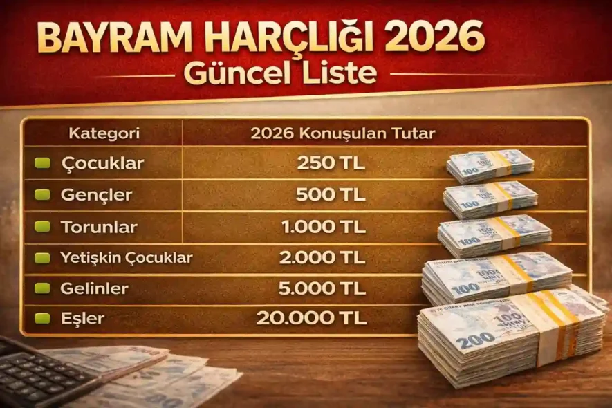 Bayram harçlığı 2026