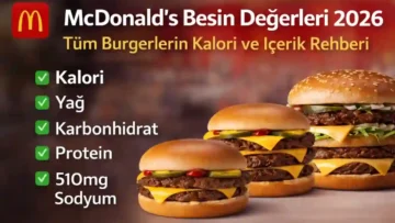 McDonald’s Besin Değerleri