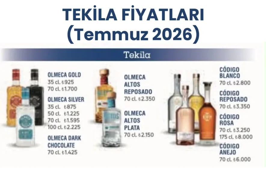 Güncel Tekila Fiyatları