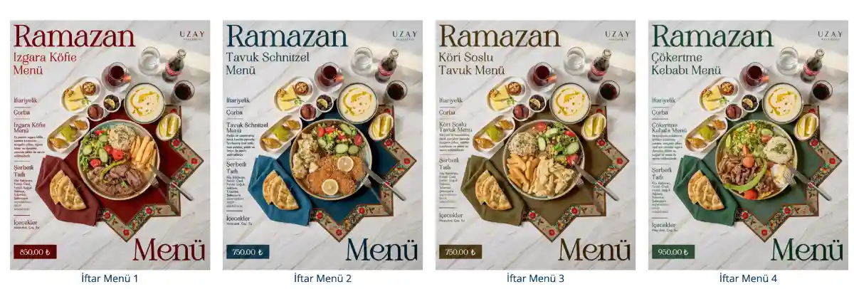 Uzay Pastanesi İftar Menüsü