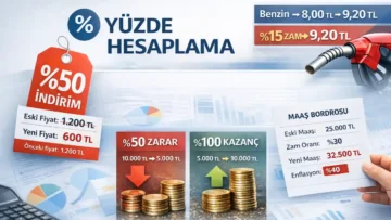 Yüzde Hesaplama Nedir