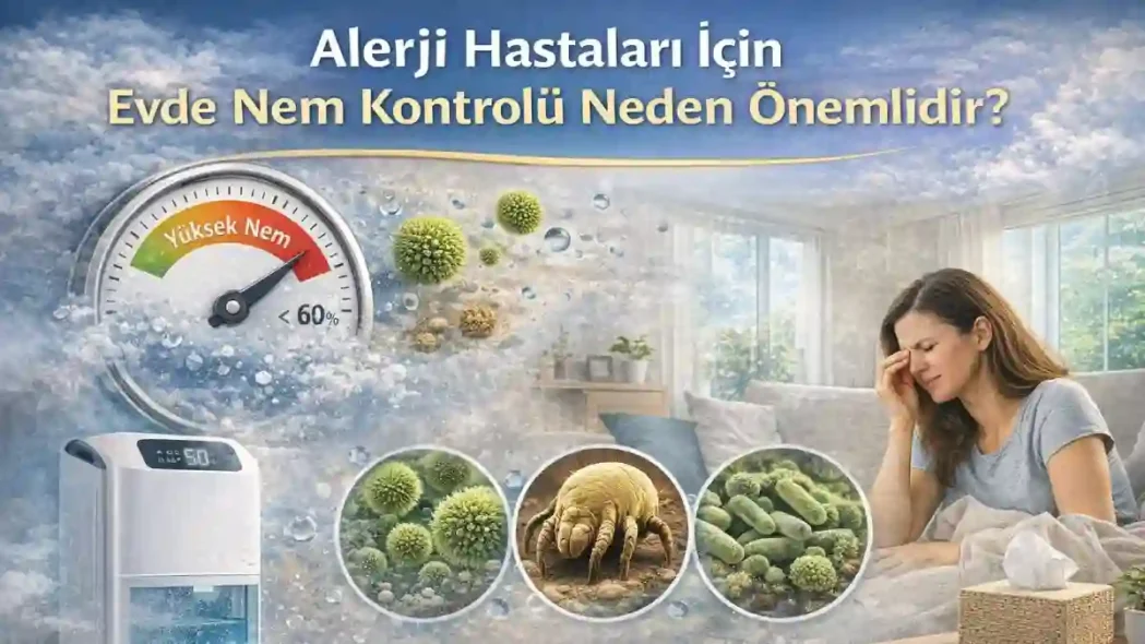 Alerji Hastaları İçin Evde Nem Kontrolü Neden Önemlidir