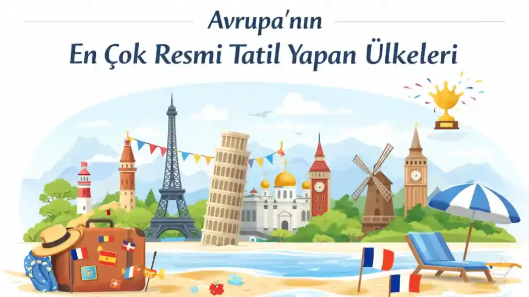 Avrupa'nın En Çok Resmi Tatil Yapan Ülkeleri