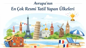 Avrupa'nın En Çok Resmi Tatil Yapan Ülkeleri