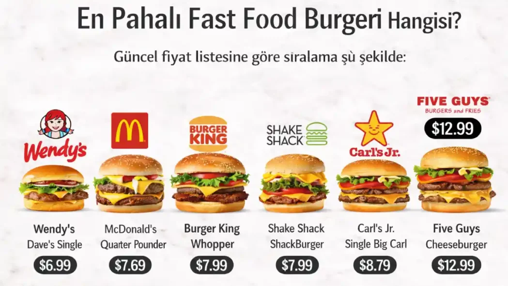 En Pahalı Fast Food Burgeri