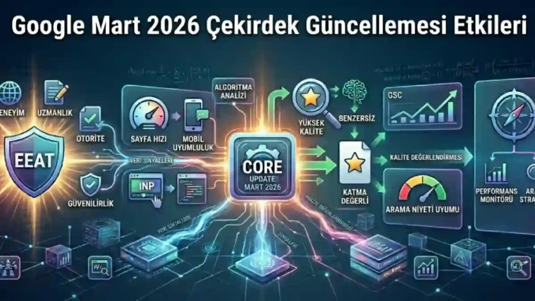 Google Mart 2026 Çekirdek Güncellemesi Etkileri