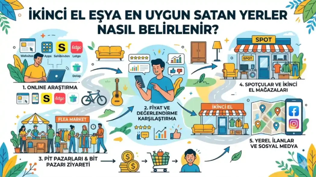 İkinci El Eşya En Uygun Satan Yerler Nasıl Belirlenir?