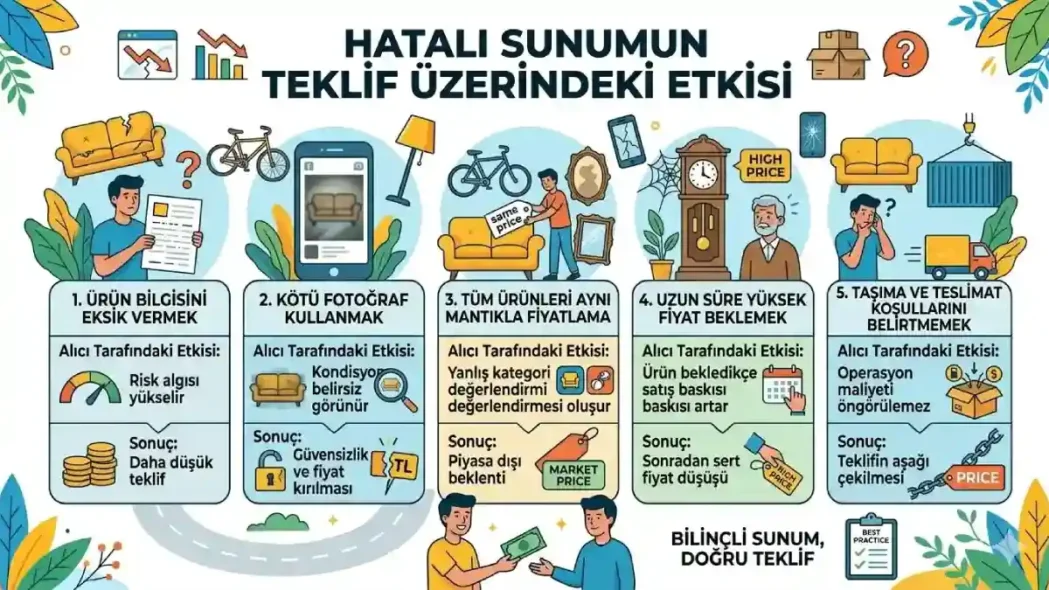 İkinci El Eşya Satarken En Sık Yapılan Hatalar