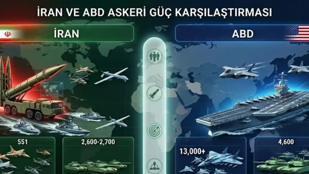 İran ve ABD Askeri Güç Karşılaştırması