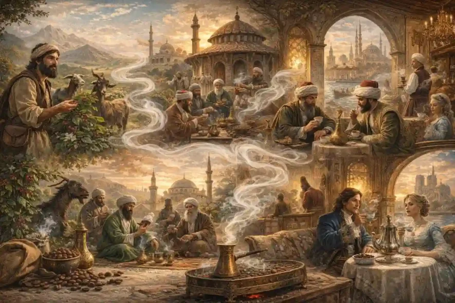 Kahvenin Tarihsel Yolculuğu