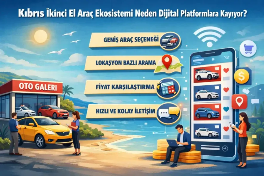 Kıbrıs İkinci El Araç Ekosistemi Neden Dijital Platformlara Kayıyor?