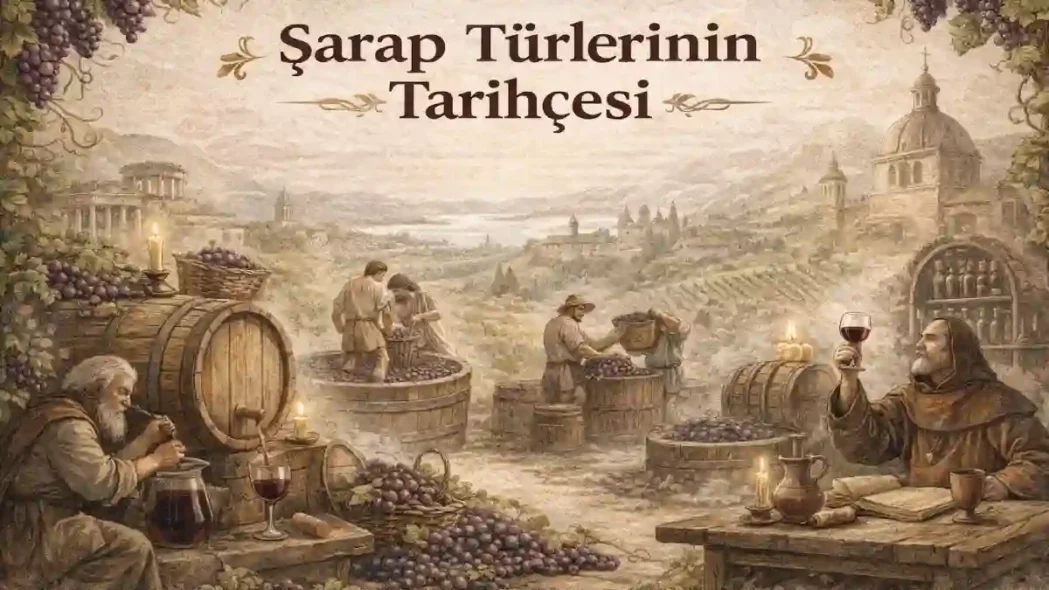 Şarap Türlerinin Tarihçesi