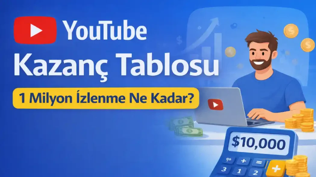 YouTube Kazanç Tablosu