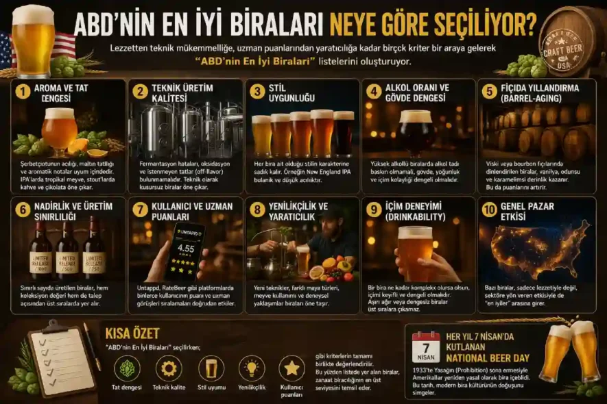 ABD'nin en iyi biralarına dair rehber