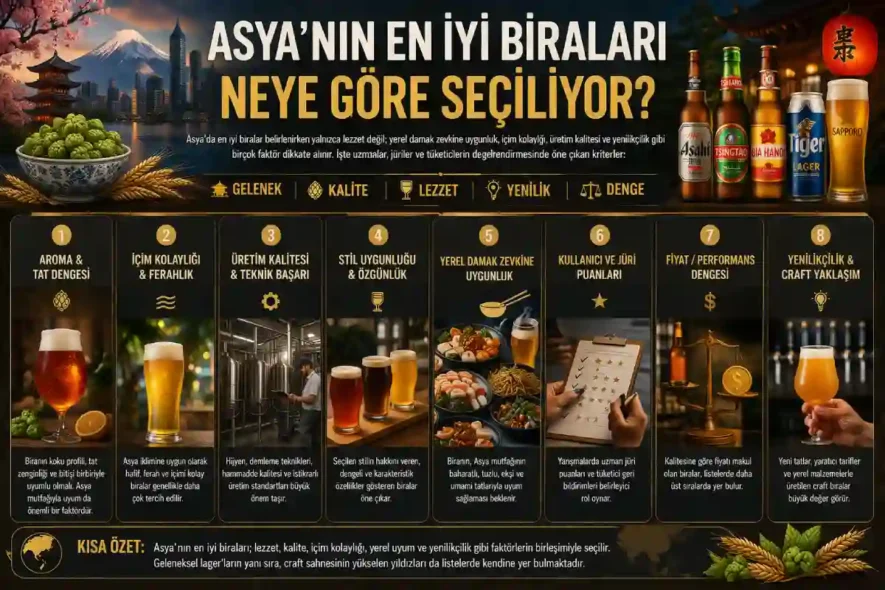 Asya'nın en iyi biraları seçiliyor
