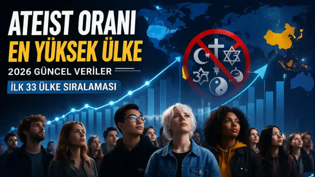 Ateist Oranı En Yüksek Ülke
