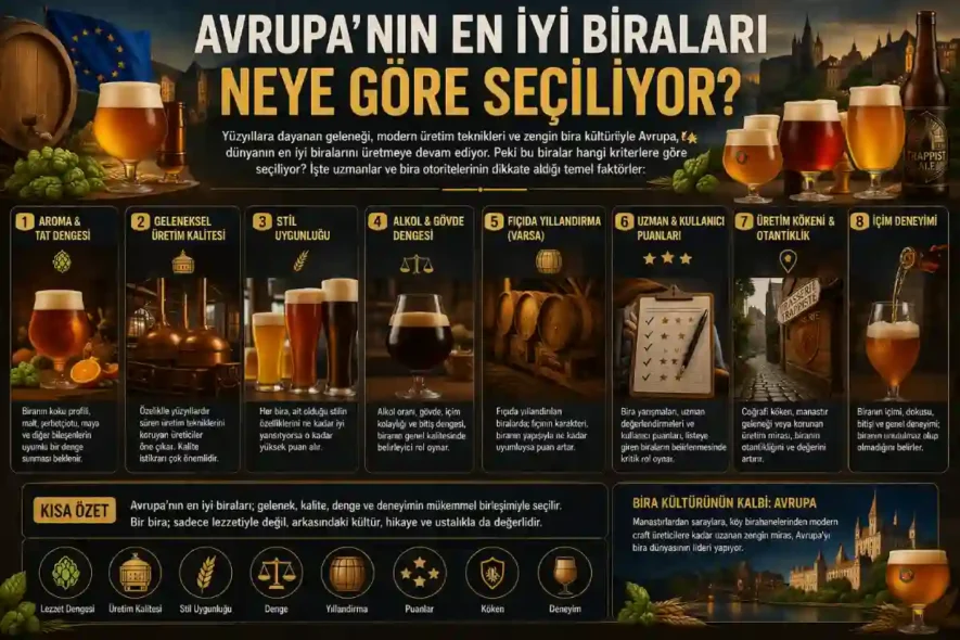 Avrupa’nın En İyi Biraları Neye Göre Seçiliyor?