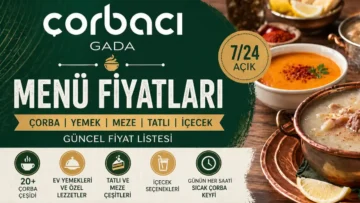 Çorbacı Gada Menü Fiyatları