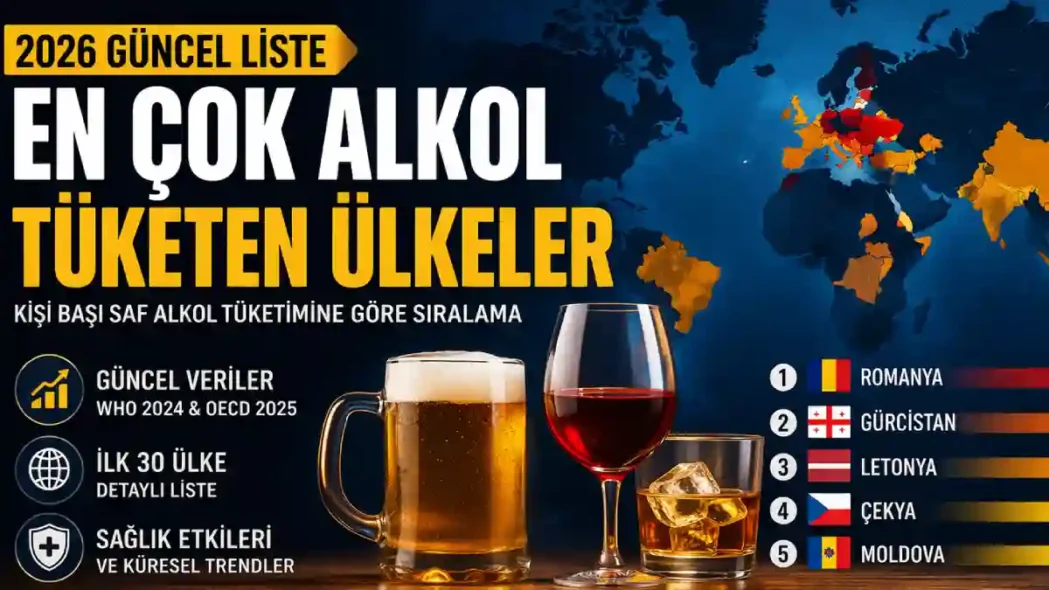En Çok Alkol Tüketen Ülkeler