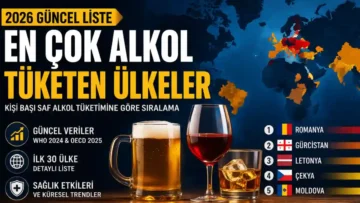 En Çok Alkol Tüketen Ülkeler